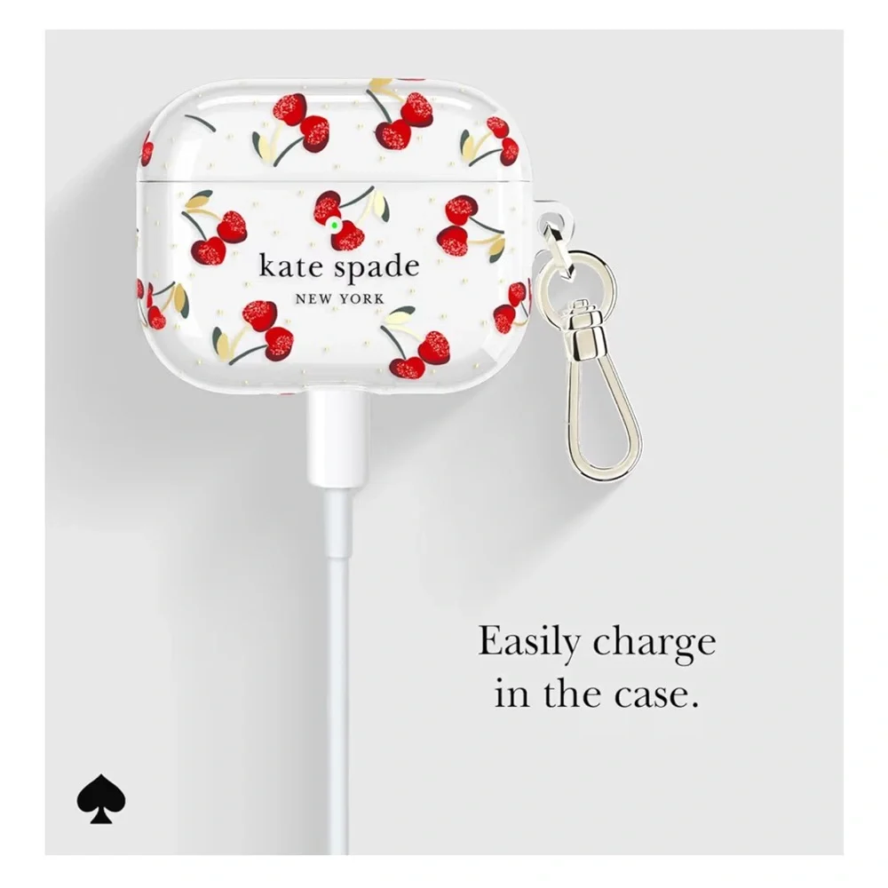 Kate Spade New AirPods Pro 3 Case - Cherry Print